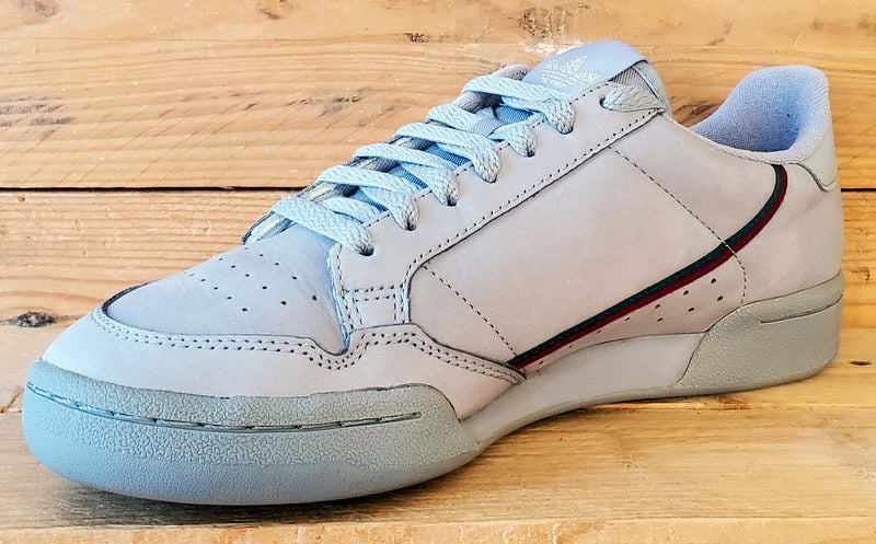 Adidas Continental 80 Low Suede Trainers UK8/US8.5/EU42 EE3771 Triple Grey