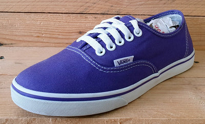 Vans Off The Wall Low Canvas Trainers T375  Purple/White UK4.5/US7/EU37