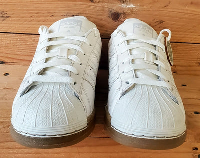 Adidas Originals Superstar Low Leather Trainers UK4.5/US6/EU37 B37147 White/Gum