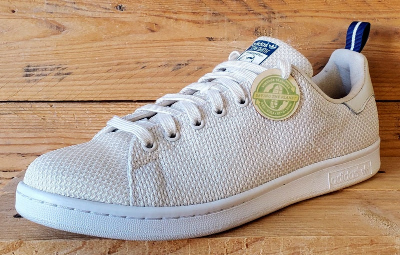 Adidas Stan Smith Low Primeknit Trainers UK10/US10.5/EU44.5 S75024 Chalk White