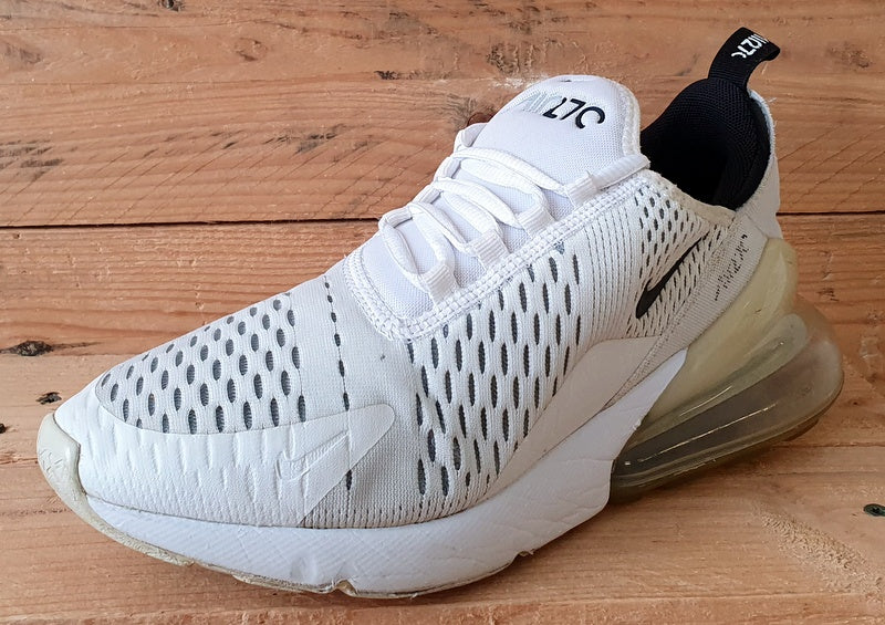 Nike Air Max 270 Low Textile Trainers 943345-100 White/Black UK5.5/US6Y/EU38.5