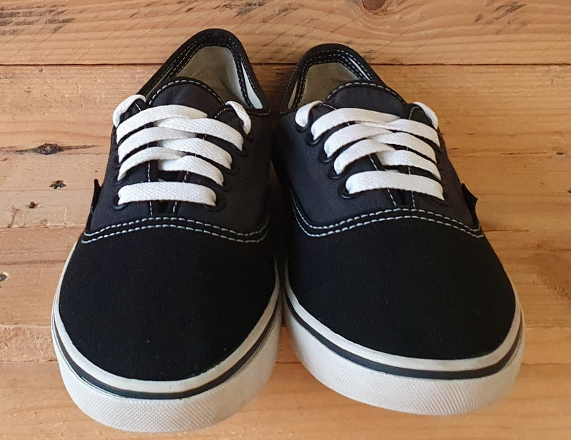 Vans Off The Wall Low Canvas Trainers UK6/US8.5/EU39 TB9C Black/White