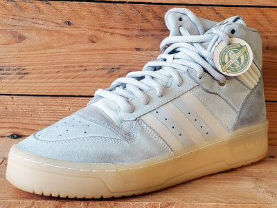 Adidas Rivalry Mid Suede Trainers UK7/US7.5/EU40.5 FZ6324 Cream/Grey/Gum