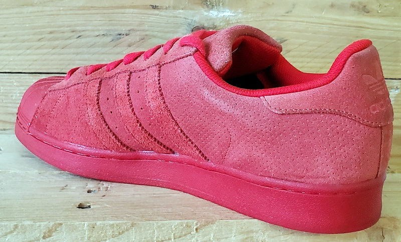 Adidas Superstar RT Low Suede Trainers UK10/US10.5/EU44.5 S79475 Triple Red
