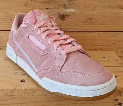 Adidas Continental 80 Low Suede Trainers UK8.5/US10/EU42.5 G27720 True Pink