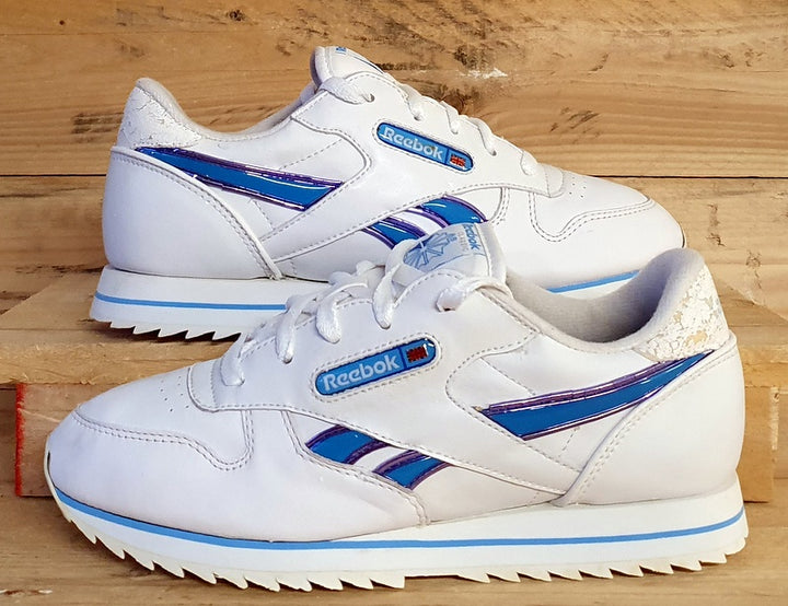 reebok blue white