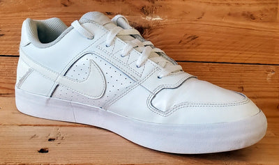 Nike SB Delta Force Low Leather Trainers UK9/US10/EU44 942237-112 White