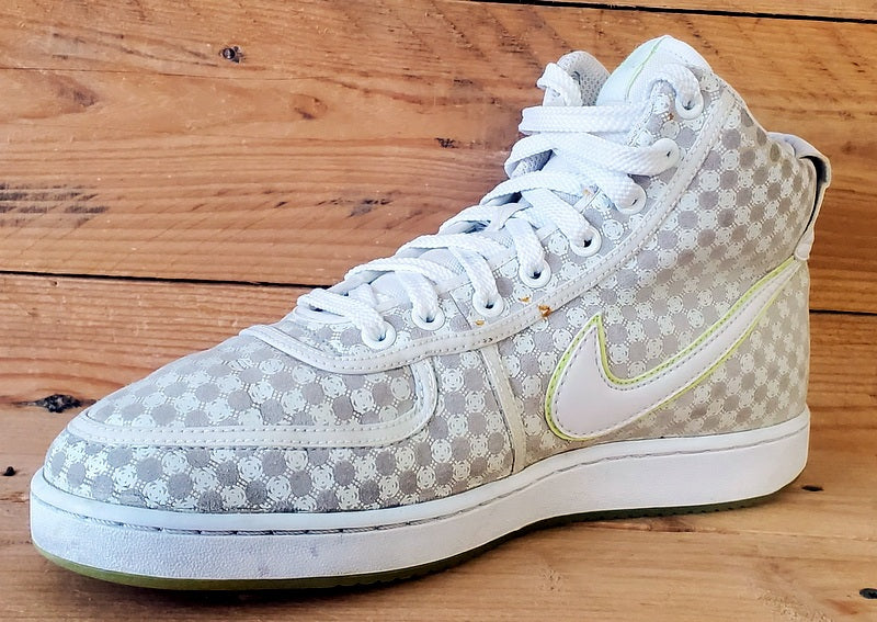 Nike Vandal Premium Mid Canvas Trainers UK6/US8.5/EU40 325321-011 Grey/White