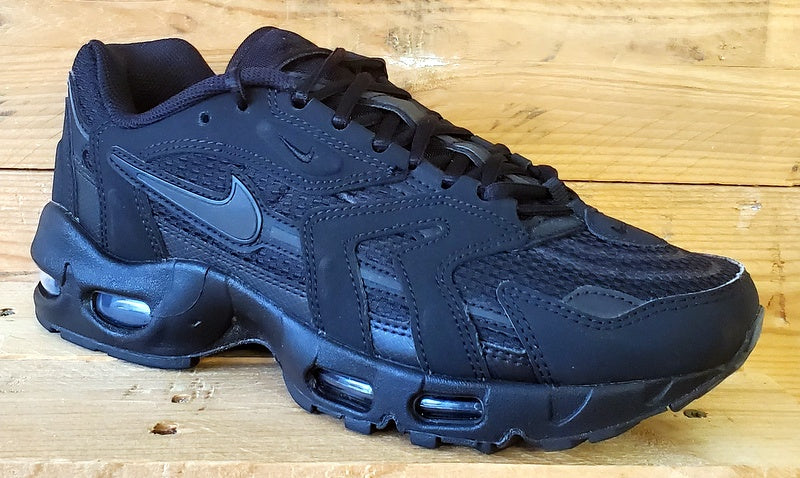 Nike Air Max 96 II Low Suede Trainers UK8.5/US9.5/EU43 DJ0328-001 Triple Black