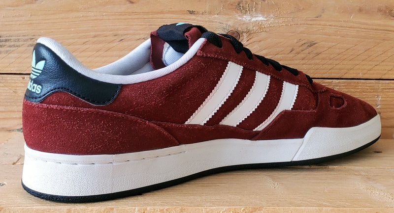 Adidas Originals Ciero Low Suede Trainers UK9/IS9.5/EU43 G56966 Burgundy