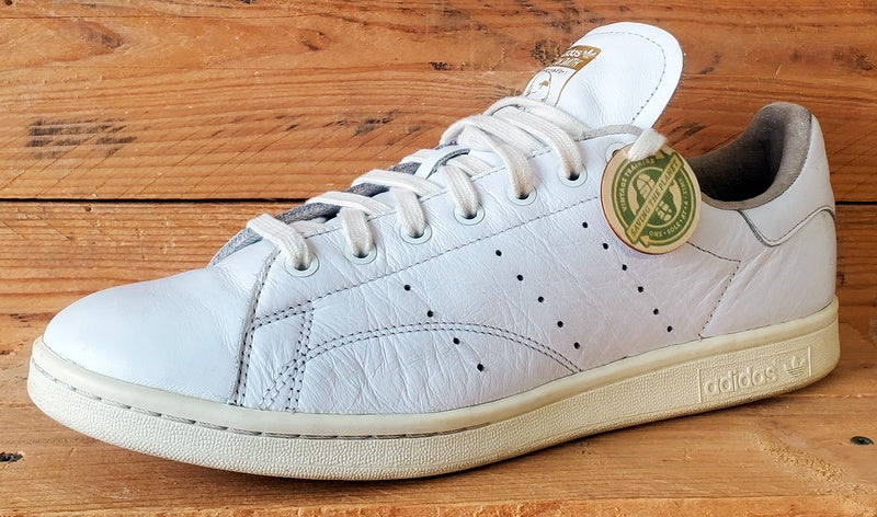 Adidas Originals Stan Smith Low Leather Trainers UK9.5/US10/EU44 DB3527 White