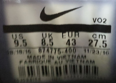 Nike Lab Blazer Mid Leather Trainers UK8.5/US9.5/EU43 874775-400 Obsidian Blue