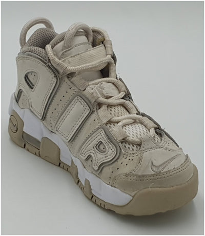 Nike Air More Uptempo Leather Kids Trainers DM1026-001 Beige UK11/US11.5C/EU28.5