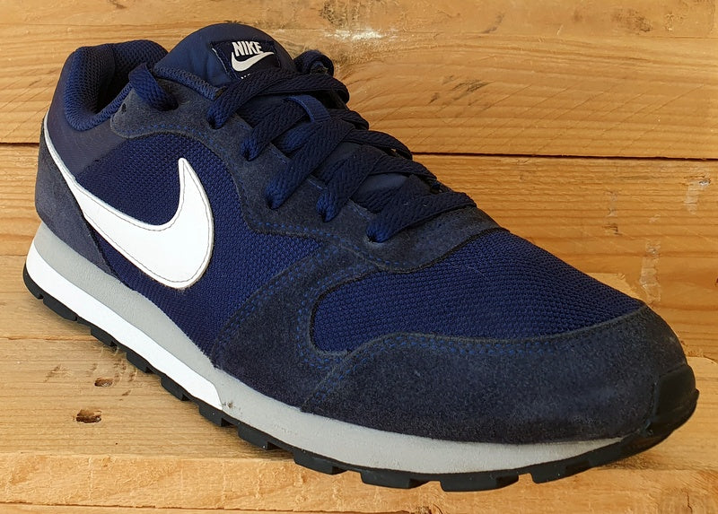 Nike MD Runner 2 Low Textile Trainers UK7 US8 EU41 749794 410 Midnight Navy VintageTrainers