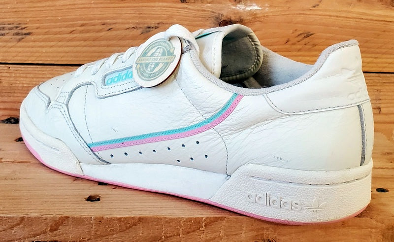 Adidas Continental 80 Low Leather Trainers UK8.5/US9/EU42.5 BD7645 Off White