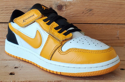 Nike Air Jordan 1 Flyease Low Trainers UK4/US4.5Y/EU36.5 DN4639-107 Yellow/White