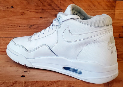 Nike Air Flight Legacy Leather Trainers UK10/US11/EU45 BQ4212-101 Triple White