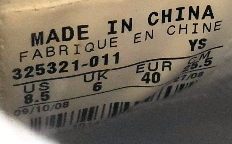 Nike Vandal Premium Mid Canvas Trainers UK6/US8.5/EU40 325321-011 Grey/White