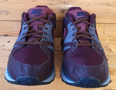 Nike Air Stab Low Textile Trainers UK8/US9/EU42.5 709009-664 Burgundy/Blue