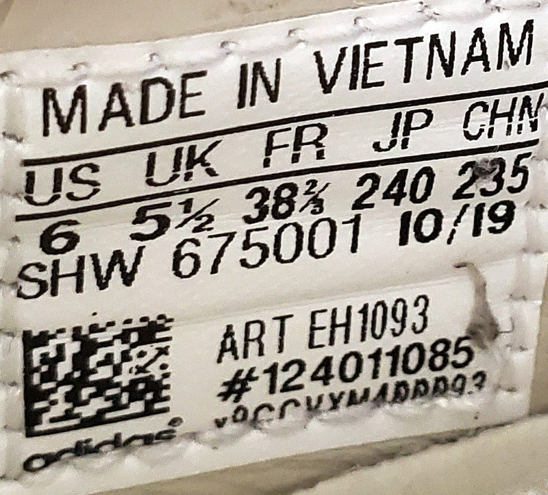 Adidas SC Premiere Low Leather Trainers UK5.5/US6/EU38.5 EH1093 Raw White/Pink