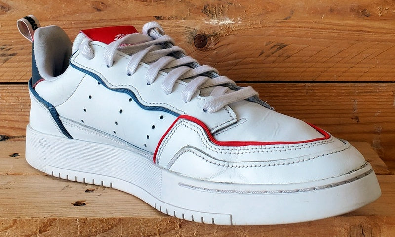 Adidas Supercourt Low Leather Trainers UK10/US10.5/EU44.5 FX5703 White