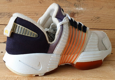 Nike Air Low Textile Vintage Trainers UK5.5/US8/E39 174216 111 White/Blue/Orange