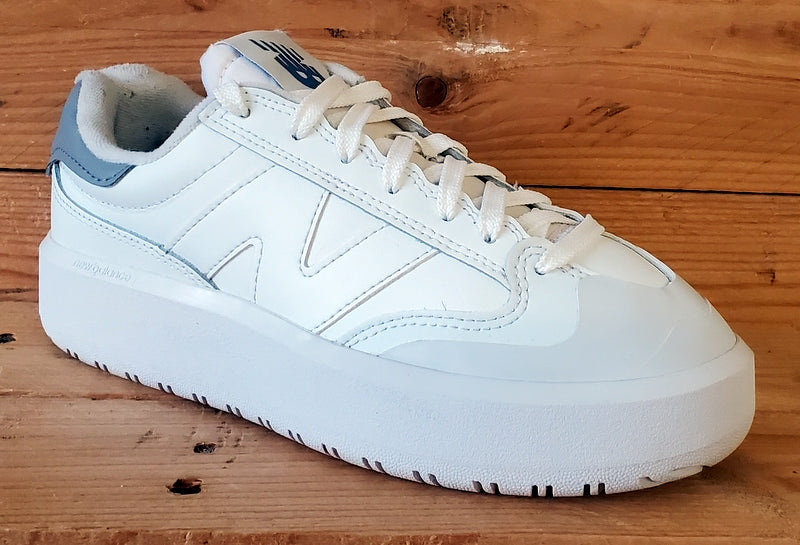 New Balance CT302 Low Leather Trainers UK5/US5.5/EU38 CT302LP White/Grey
