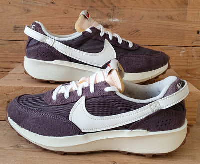 Nike Waffle Debut Vintage Low Trainers UK6/US8.5/EU40 DX2931-200 Plum Eclipse