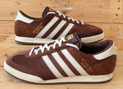 Adidas Originals Beckenbauer Low Suede Trainers UK9/US9.5/EU43 G96460 Brown