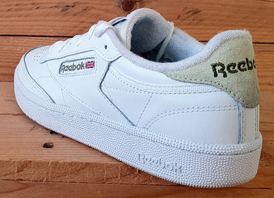 Reebok Club C 85 Low Leather Trainers UK6/US8.5/EU39 100033088 White/Green