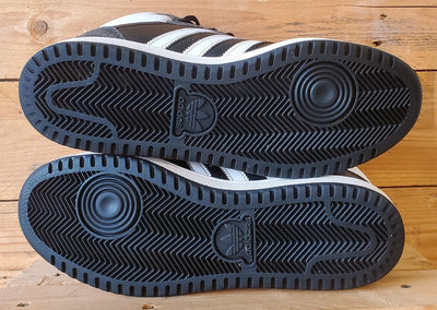 Adidas Top Ten Mid Leather Trainers UK8.5/US9/EU42.5 GX0742 Black/White