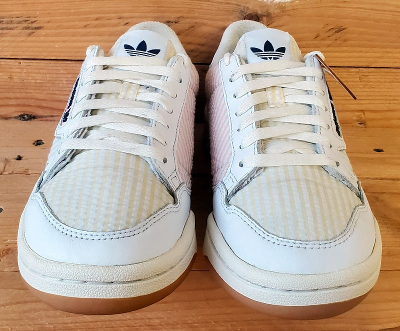 Adidas Continental 80 Seersucker Trainers UK5.5/US6/EU38.5 EG7922 White/Multi