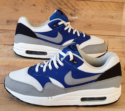Nike Air Max 1 Low Textile Trainers UK5.5/US6Y/EU38.5 555766-105 Blue/Grey