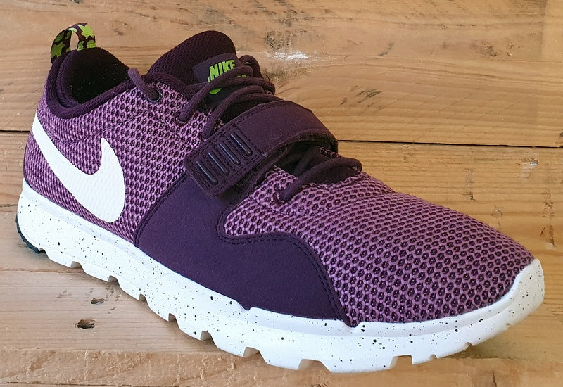 Nike SB Trainerendor Low Textile Trainers UK10/US11/EU45 616575-613 Merlot