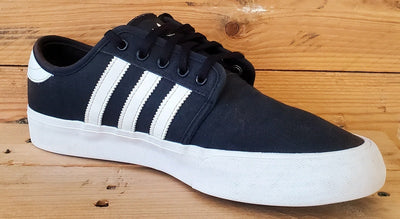 Adidas Seeley XT Low Canvas Trainers UK9.5/US10/EU44 GZ8568 Black/White/Gum