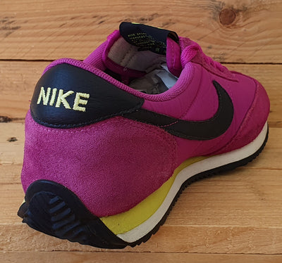 Nike Oceania Low Textile/Suede Trainers UK4/US6.5/EU37.5 307165-571 Purple/Black