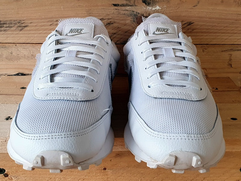 Nike Daybreak Leather/Textile Trainers UK7/US9.5/EU41 DC9213-100 White/Silver