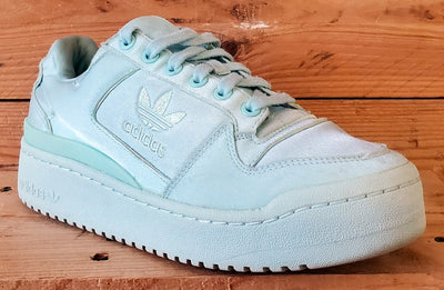 Adidas Forum Bold Low Satin Trainers UK6/US7.5/EU39 H05121 Halo Mint Green