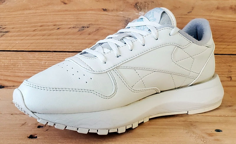 Reebok Classic Low Vegan Leather Trainers UK4.5/US7/EU37.5 100033448 Chalk