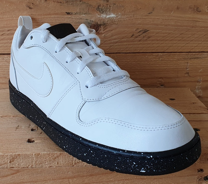 Nike Court Borough Low Leather Trainers UK8/US9/EU42.5 916760-100 White/Black
