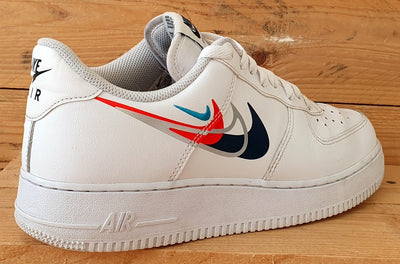 Nike Air Force 1 Low Quadruple Swoosh Trainers UK8/US9/EU42.5 FJ4226-100 White