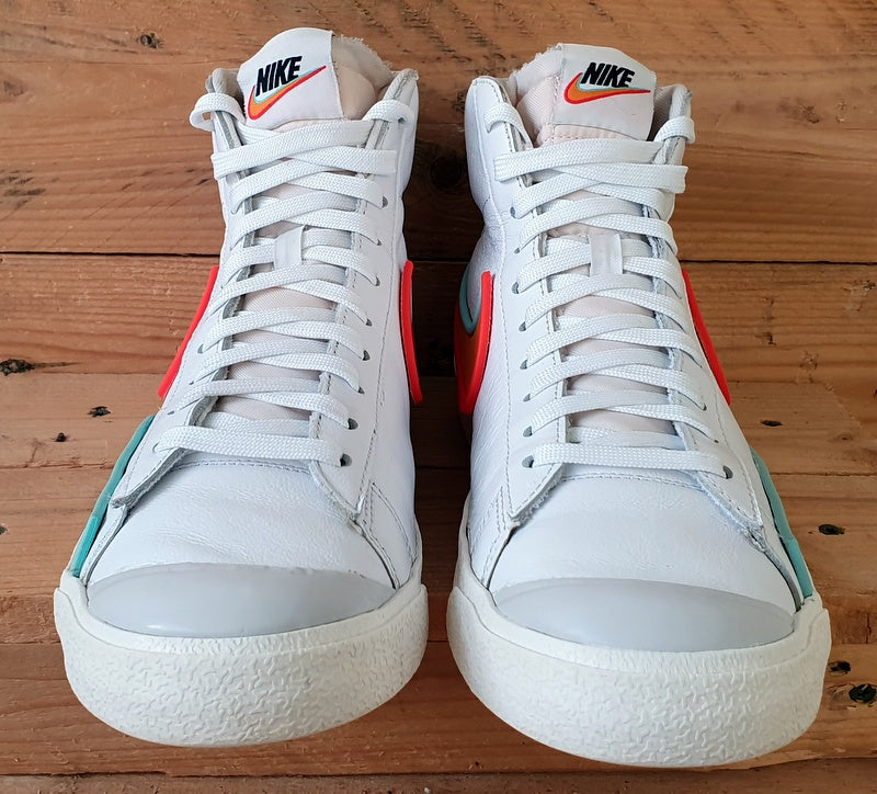 Nike Blazer Infinite Leather Trainers UK7.5/US8.5/EU42 DA7233-100 White Kumquat