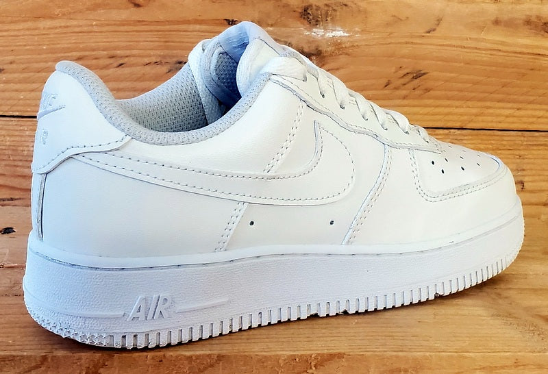 Nike Air Force 1 Low Leather Trainers UK4/US6.5/EU37.5 DD8959-100 Triple White