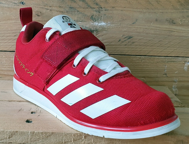 Adidas Powerlift Japan Low Canvas Trainers EG5175 Red/White UK7/US7.5/EU40.5