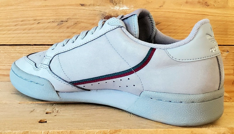 Adidas Continental 80 Low Suede Trainers UK8/US8.5/EU42 EE3771 Triple Grey