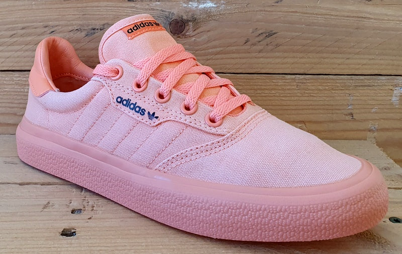 Adidas 3MC Vulc Low Canvas Trainers UK6 US6.5 EU39 DB3108 Chalk Coral