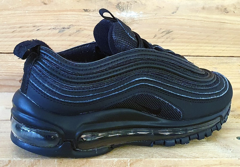 Nike Air Max 97 Low Textile Trainers UK3/US3.5Y/EU35.5 AV4149-001 Triple Black