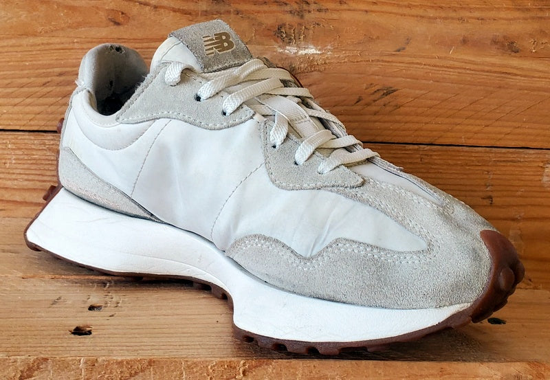 New Balance 327 Low Textile Trainers UK6/US8/EU39 WS327PJ Beige/Leopard