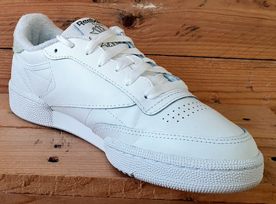 Reebok Club C 85 Low Leather Trainers UK6/US8.5/EU39 100033088 White/Green