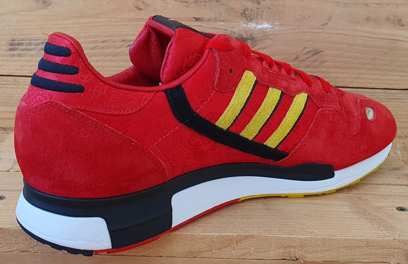 Adidas ZX 800 ACU Low Trainers UK10.5/US11/EU45 779001 Red/Yellow/Black